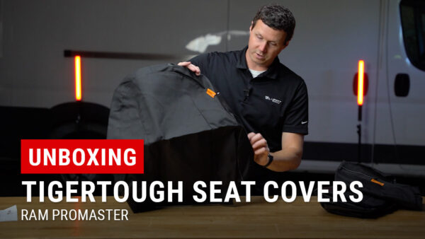 Unboxing TigerTough Seat Covers for RAM ProMaster