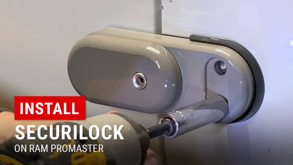 Installing Legend SecuriLock on our RAM ProMaster
