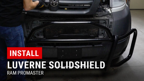 Installing Luverne SolidShield on RAM ProMaster