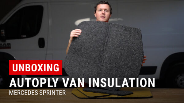 Unboxing Mercedes Sprinter AutoPly Insulation Kit