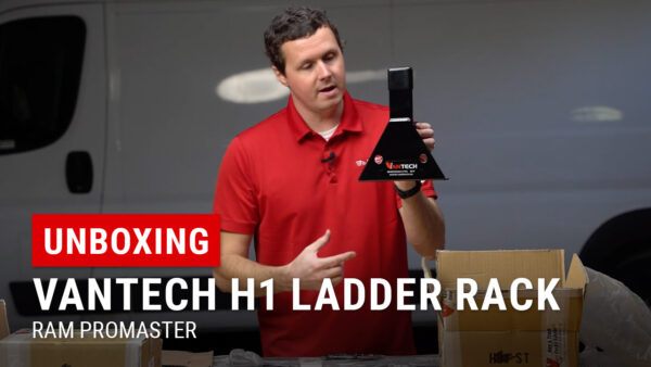 Unboxing Vantech H1 Ladder Rack for RAM ProMaster