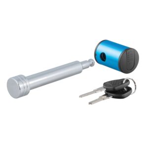 CURT 5/8" Hitch Lock (2" or 2-1/2" Receiver, Right-Angle, Chrome) - 23504