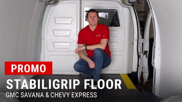 StabiliGrip Cargo Van Floor for GMC Savana & Chevy Express Overview