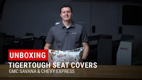 Unboxing TigerTough Seat Covers for GMC Savana & Chevrolet Express Vans