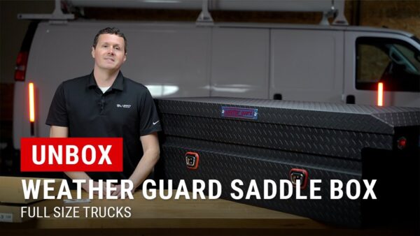 Unboxing A Weather Guard Saddle Truck Tool Box