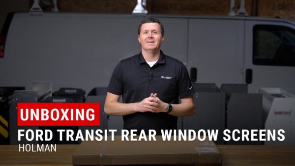 Unboxing Holman Rear Window Screens for Ford Transit Vans