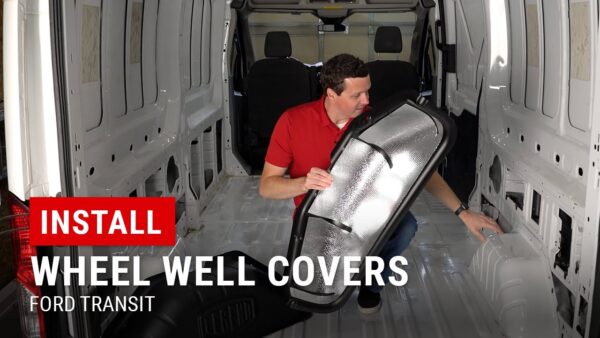 Installing Legend Wheel Well Covers in our Ford Transit