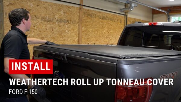 Installing WeatherTech Roll Up Tonneau Cover on Ford F-150