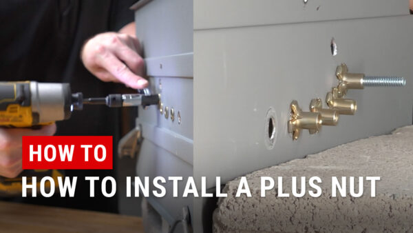 How To Install A Plus Nut
