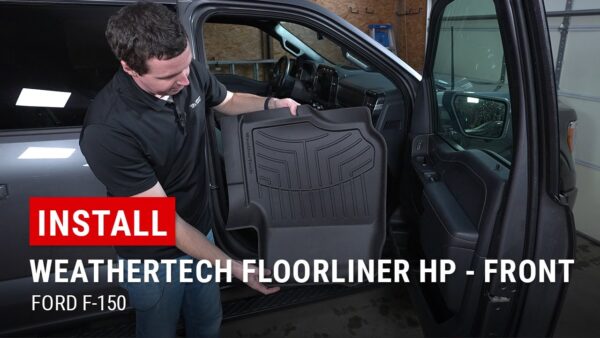 Installing WeatherTech FloorLiner HP in Our Ford F-150 (Front Row)