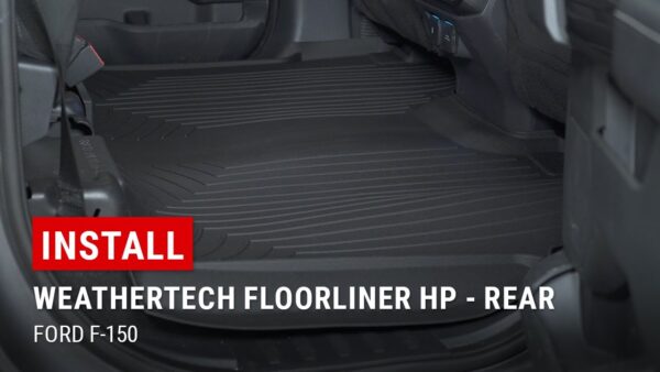 Installing WeatherTech FloorLiner HP in Our Ford F-150 (SuperCrew Row)
