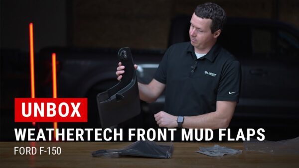 Unboxing WeatherTech Front Mud Flaps for Ford F-150