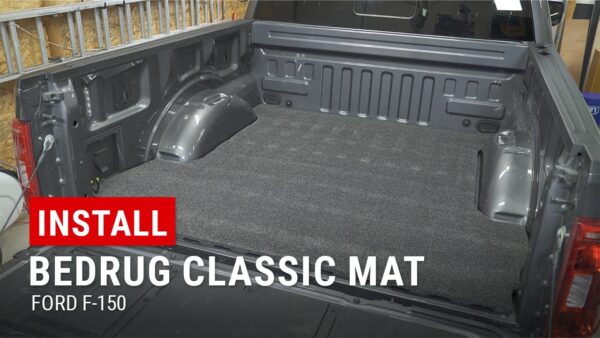 Installing BedRug Classic Bed Mat in Our Ford F-150