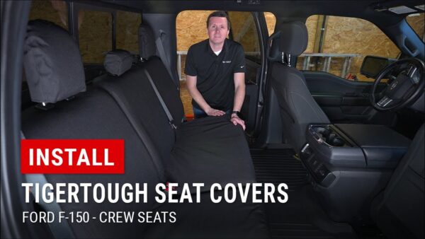 Installing TigerTough Seat Covers for Ford F-150 (Crew Row)