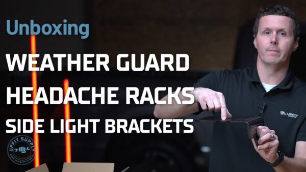 Unboxing Side Light Brackets for Weather Guard Headache Racks