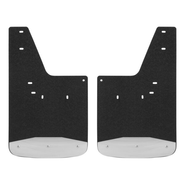 Luverne Front 12" x 20" Rubber Mud Guards, Select Dodge, Ram 1500, 2500, 3500 (2 Flaps)