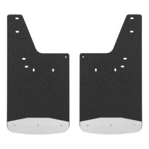Luverne Rear 12" x 23" Rubber Mud Guards, Select Dodge, Ram 1500, 2500, 3500 (2 Flaps)
