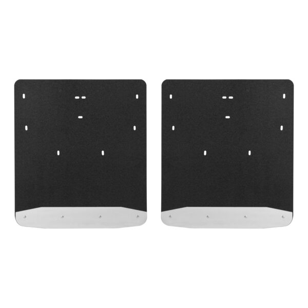 Luverne Rear Dually 20" x 23" Rubber Mud Guards, Select Ford F-350, F-450 (2 Flaps)