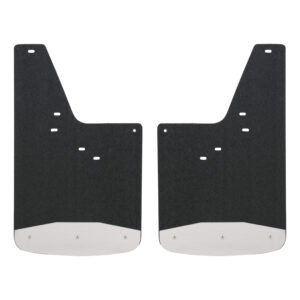 Luverne Front or Rear 12" x 20" Rubber Mud Guards, Select Silverado, Sierra (2 Flaps)