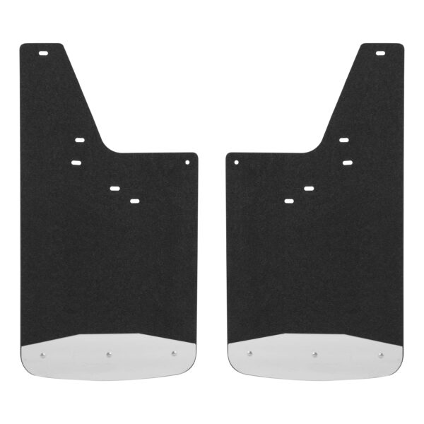 Luverne Front or Rear 12" x 23" Rubber Mud Guards, Select Silverado, Sierra (2 Flaps)
