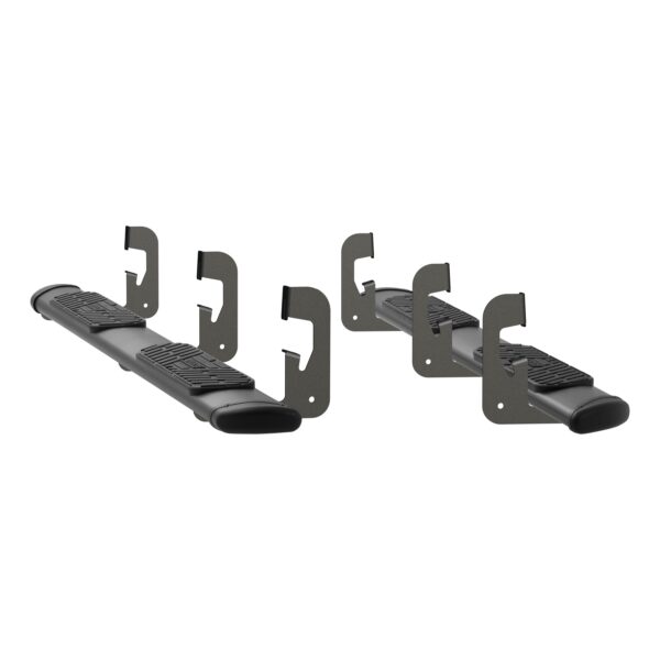 Luverne Regal 7 Black Stainless 88" Oval Side Steps, Select Chevy Silverado, GMC Sierra