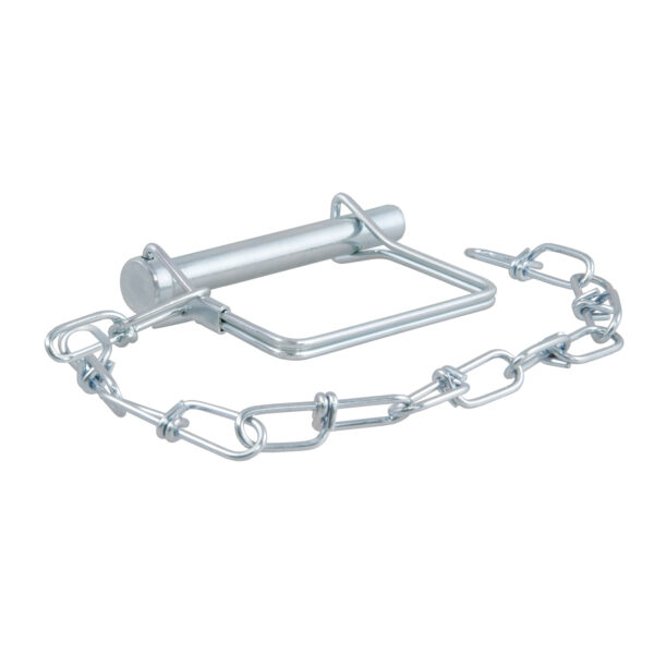 CURT 3/8" Safety Pin with 12" Chain (2-3/4" Pin Length) - 28000