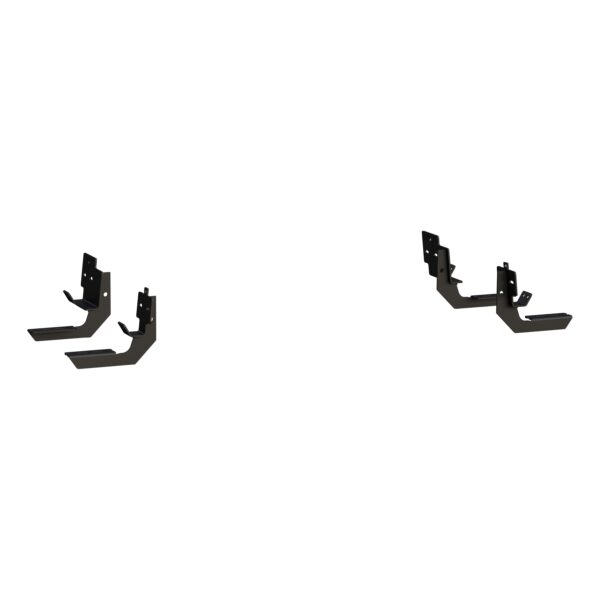 Luverne Black Stainless Steel Side Entry Steps, Select Dodge, Ram 1500 to 5500 Reg. Cab - Image 2