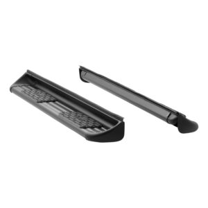 Luverne Black Stainless Steel Side Entry Steps, Select Dodge, Ram 1500 to 5500 Crew Cab
