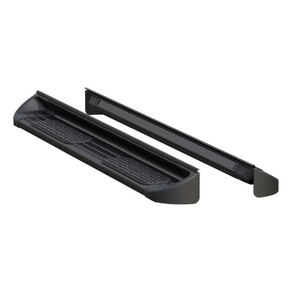 Luverne Black Stainless Steel Side Entry Steps, Select Ram 1500 Extended Cab