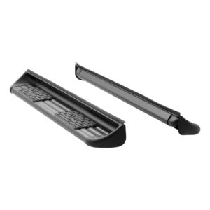 Luverne Black Stainless Steel Side Entry Steps, Select Silverado, Sierra HD Crew Cab