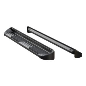Luverne Black Stainless Steel Side Entry Steps, Select Silverado, Sierra Extended Cab
