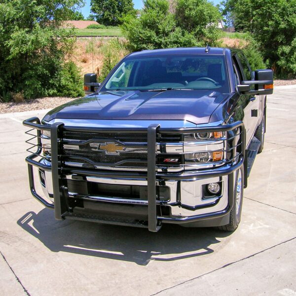 Luverne Prowler Max Black Steel Grille Guard, Select Silverado, Sierra 2500, 3500 HD - Image 2