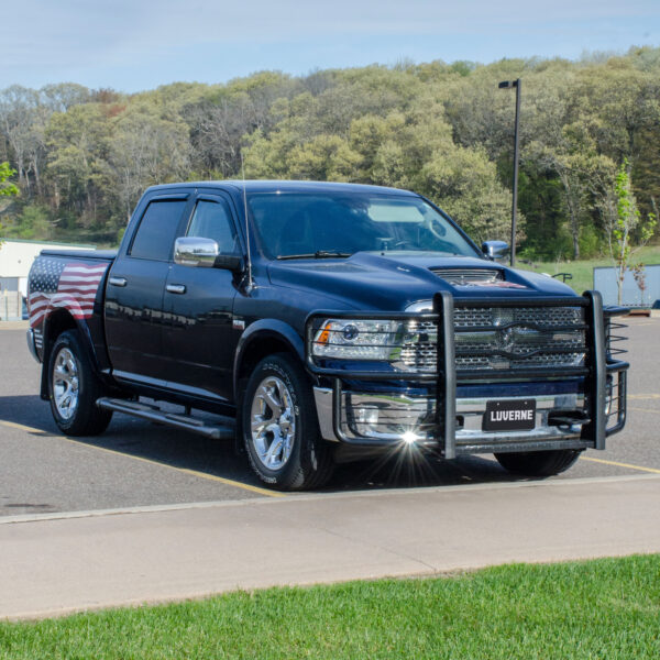 Luverne Prowler Max Black Steel Grille Guard, Select Dodge, Ram 1500 - Image 2