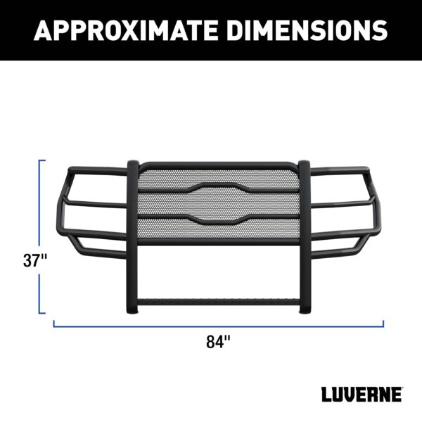 Luverne Prowler Max Black Steel Grille Guard, Select Chevrolet Silverado 1500 - Image 3