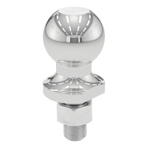 CURT 1-7/8" Trailer Ball (3/4" x 1-5/8" Shank, 2,000 lbs., Chrome) - 40001