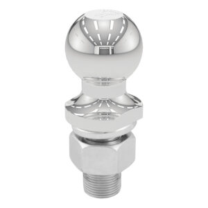 CURT 1-7/8" Trailer Ball (1" x 2-1/8" Shank, 3,500 lbs., Chrome) - 40002