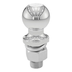 CURT 2" Trailer Ball (1" x 2-1/8" Shank, 6,000 lbs., Chrome) - 40004
