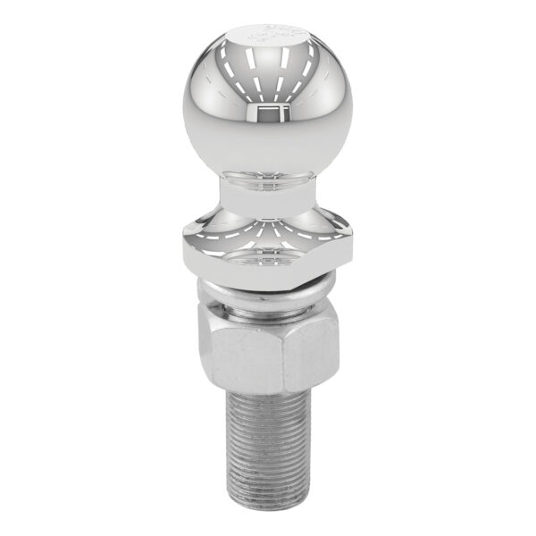 CURT 1-7/8" Trailer Ball (1" x 3" Shank, 3,500 lbs., Chrome) - 40017