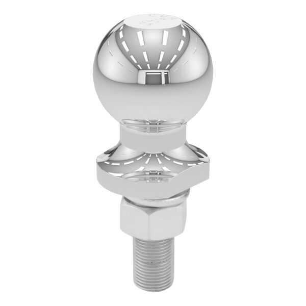 CURT 2" Trailer Ball (3/4" x 2-1/8" Shank, 3,500 lbs., Chrome) - 40018