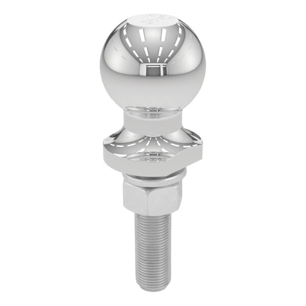CURT 2" Trailer Ball (3/4" x 3" Shank, 3,500 lbs., Chrome) - 40019
