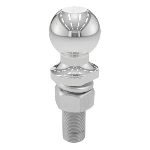 CURT 2" Trailer Ball (1" x 3" Shank, 6,000 lbs., Chrome) - 40020