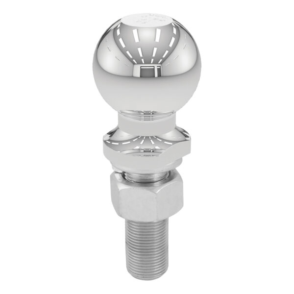 CURT 2-5/16" Trailer Ball (1" x 3" Shank, 6,000 lbs., Chrome) - 40021