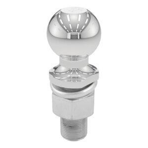 CURT 2-5/16" Trailer Ball (1-1/4" x 3" Shank, 6,000 lbs., Chrome) - 40022