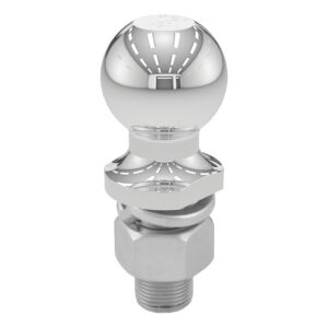 CURT 2" Trailer Ball (1" x 2-1/8" Shank, 7,500 lbs., Chrome) - 40037