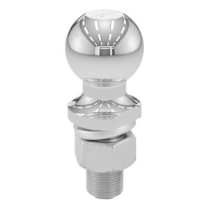 CURT 2" Trailer Ball (1" x 2-1/4" Shank, 12,000 lbs., Chrome) - 40038