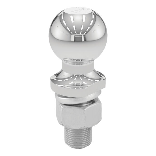 CURT 2" Trailer Ball (1" x 2-1/4" Shank, 12,000 lbs., Chrome) - 40038