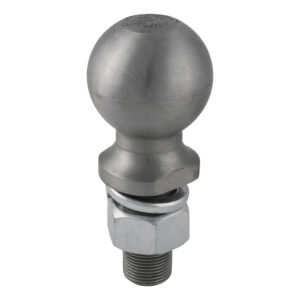 CURT 2-5/16" Trailer Ball (1" x 2-1/4" Shank, 12,000 lbs., Raw Steel) - 40042