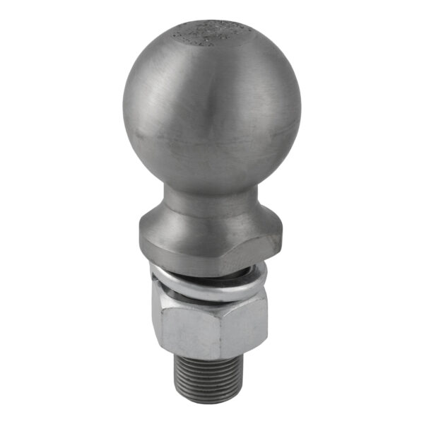 CURT 2-5/16" Trailer Ball (1" x 2-1/4" Shank, 12,000 lbs., Raw Steel) - 40042