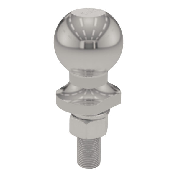 CURT 2" Trailer Ball (3/4" x 2-1/8" Shank, 3,500 lbs., Stainless) - 40052