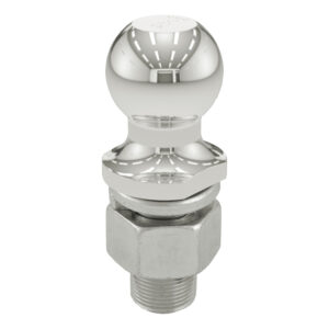 CURT 2" Trailer Ball (1-1/4" x 2-5/8" Shank, 10,000 lbs., Stainless) - 40056